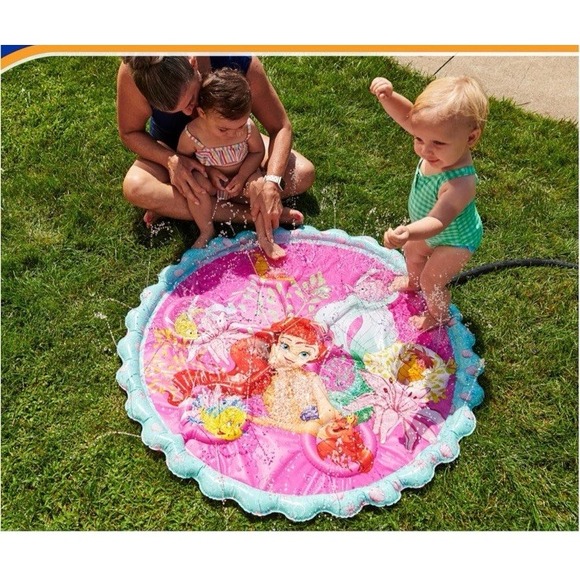 Other - SwimWays Disney Princess Ariel Outdoor Splash Mat Water Sprinkler Age‎ 1+